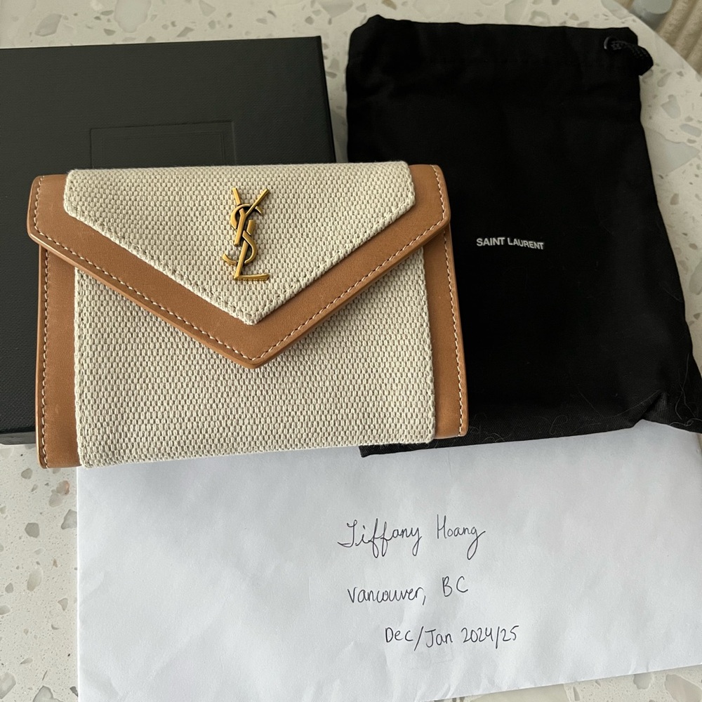 YSL snap cardholder